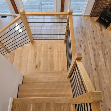 Project #123 | Modern Farmhouse Staircase