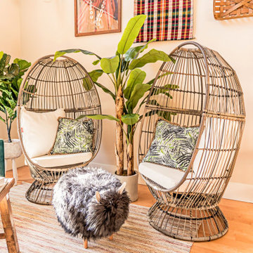 Baguio Boho-Chic Santana Row Loft