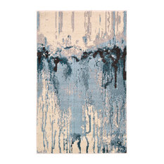 Unique Loom Light Blue Estrella Sebastia 3' 3 x 5' 3 Area Rug