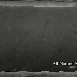 All Natural Stone - Black Stellaris Granite Slab - Kitchen Countertops