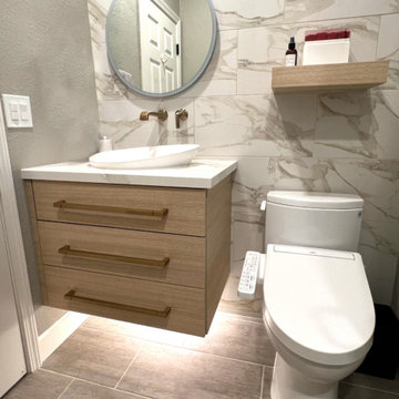 Trifecta of Tranquility: A Bathroom Transformation