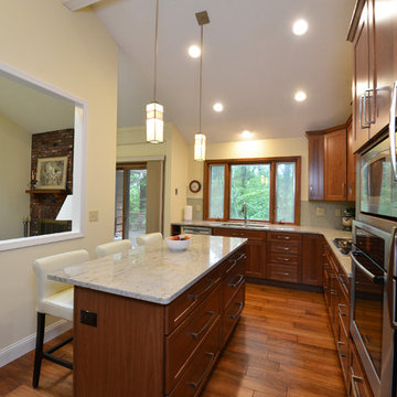 Cherry Wood Kitchen