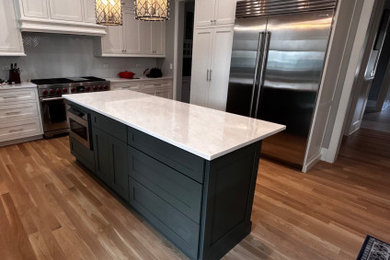 Kitchen photo in Chicago