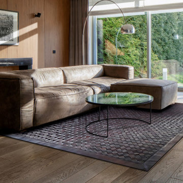 Hand Woven Leather Rugs