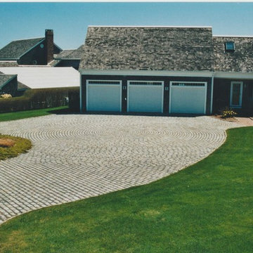 cobble stone driveway