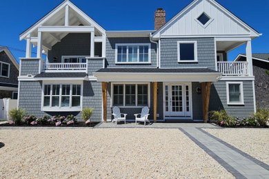 Inspiration for a victorian exterior home remodel in New York