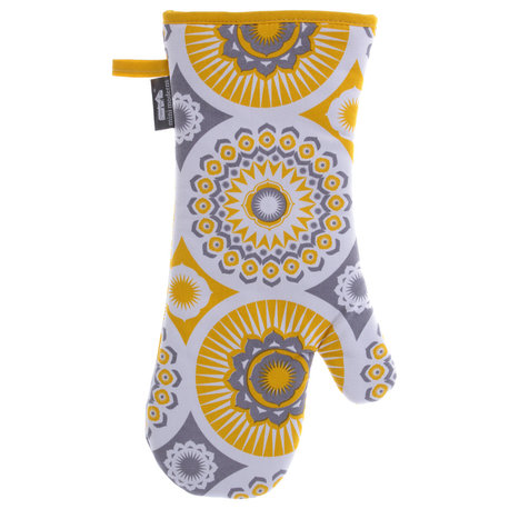 Darjeeling Yellow "Gauntlet" Oven Mitt