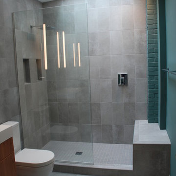 Old Town Alexandria Contemporary Master Bath