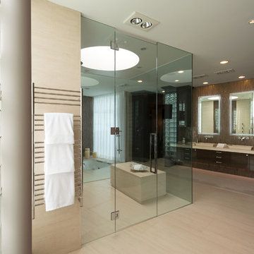 West Bloomfield, MI Contemporary Bathroom