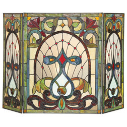 Victorian Fireplace Screens by CHLOE Lighting, Inc.