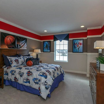 M/I Homes of Indianapolis: Harrison Crossing - Monroe Basement Model