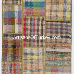 Patchwork style Up-cycled Handmade Rugs - Products