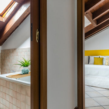 Home Staging: valorizzazione immobiliare trilocale su due livelli