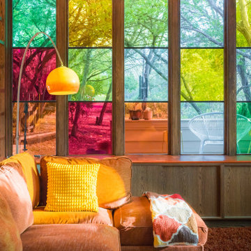 Wildflower Addition - Grooving Room Sofa, Early Evening
