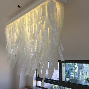 MODERN FOYER LIGHTS, MODERN ENTRY CHANDELIER, LIGHTING IN HIGH CEILING FOYER