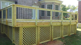 New Exterior Deck  & Railings
