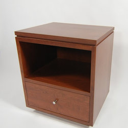 Contemporary Cherry Bedroom Set - AspenAG - Bedroom Furniture Sets