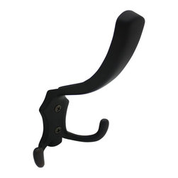Cosmas - Heavy Duty Coat and Hat Hook, Oil Rubbed Bronze - Wall Hooks