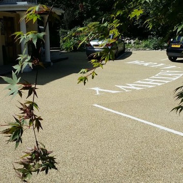 Matrix Resin Bound Surfaces