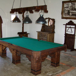 Rustic Wilderness Billiard Pool Tables - Game Tables