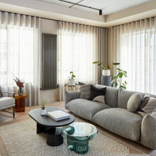 Houzz Tour: Natural Textures and Earthy Hues Make a New Flat Cosy
