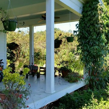 Curved Glass Lean-to Sunroom