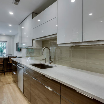 Contemporary Bronze Kitchen Design Washington, DC