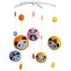 Panda Crib Mobile Crib Hanging Bell Infant Musical Toy