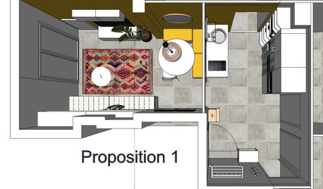 Plans : 3 propositions d'aménagement pour colocation à Grenoble