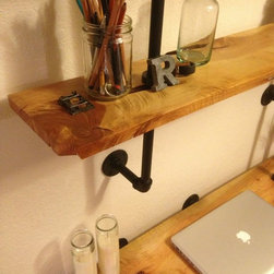 Barnwood Built-In Shelving - Products
