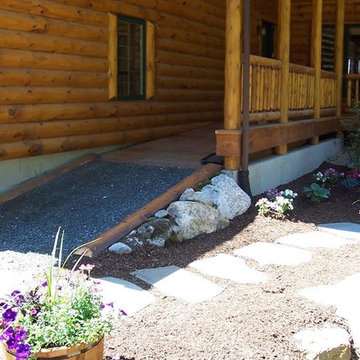 Log Home Landscaping