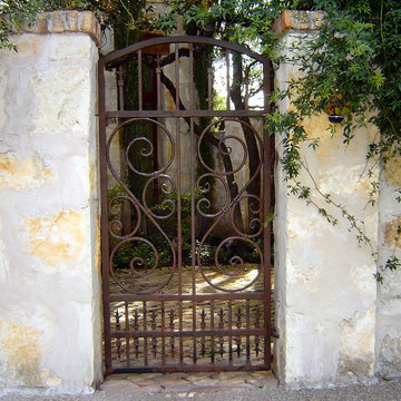 Custom Iron Walk Gates