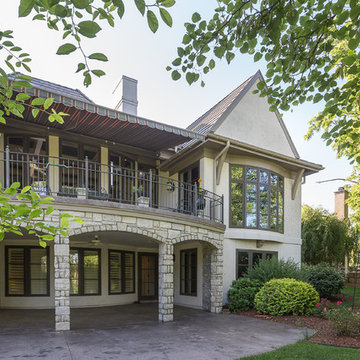 Luxury Villa - Rear Elevation