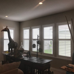 Tampa home installs - Interior Shutters