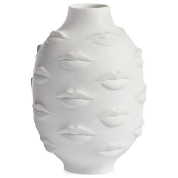 Gala Round Vase, Porcelain