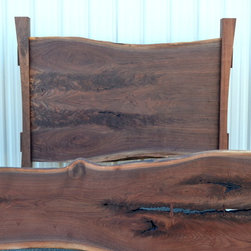 Live Edge King Sized Bed (Extra Large) - Bed Frames