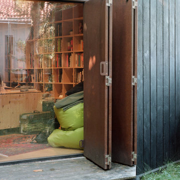 Bureau au fond du jardin
