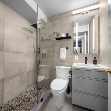 Kitchen and Bathroom Remodel in a Studio Apartment