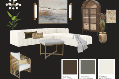Living Room Mood Board
