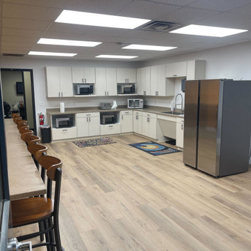 Break Room Remodel in a Company -Commercial Project