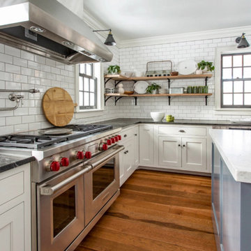 Select Hickory Plank Flooring, Kitchen