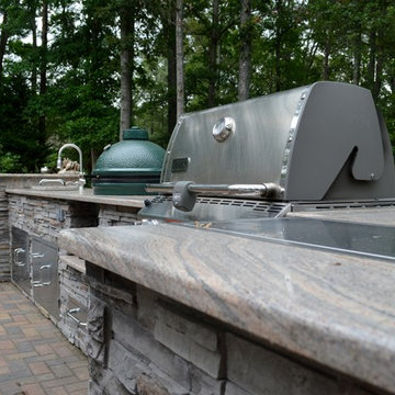 Front Renovation & Outdoor Kitchen - White Plains, MD