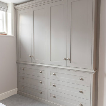 Wardrobes in an Edwardian town house
