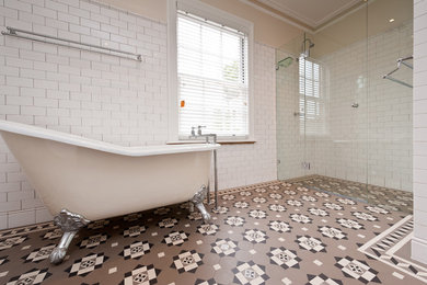 This is an example of a traditional bathroom in Adelaide.