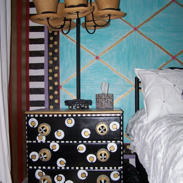 Mackenzie Childs inspired Bedroom Design