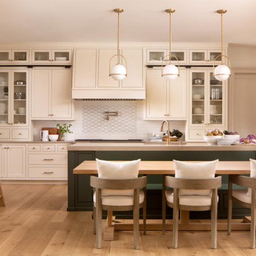 Handpainted Tile Backsplash Accent