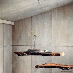 Roost Redwood Burl Hanging Shelf - Display And Wall Shelves 
