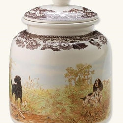 Spode Pet Treat Canister - Pet Bowls And Feeding
