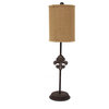 Traditional Fleur-De-Lis Bronze Table Lamp
