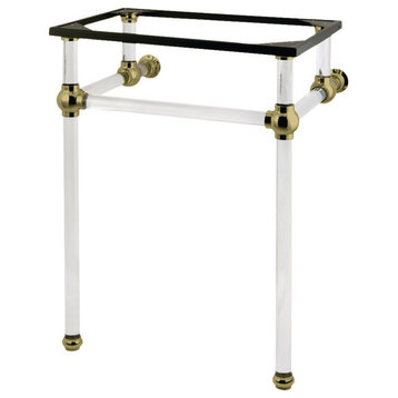 VAH282033SB Templeton 24" x 20-3/8" x 33-3/16" Console Sink Legs, Brushed Brass